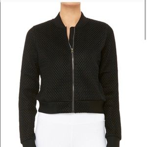 Black Alo Yoga scuba jacket